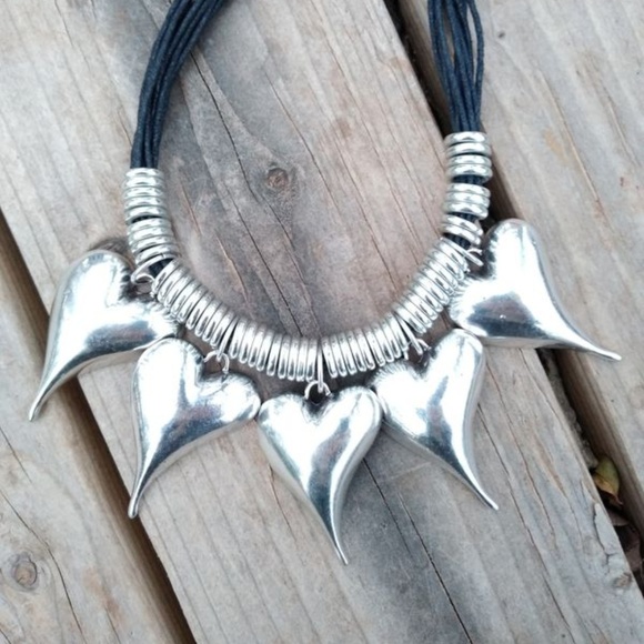 Jewelry - Style Necklace Charms Heart Silver